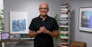 Microsoft Chairman and CEO Satya Nadella at Build 2022